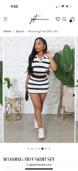 Party Starter Skirt Set