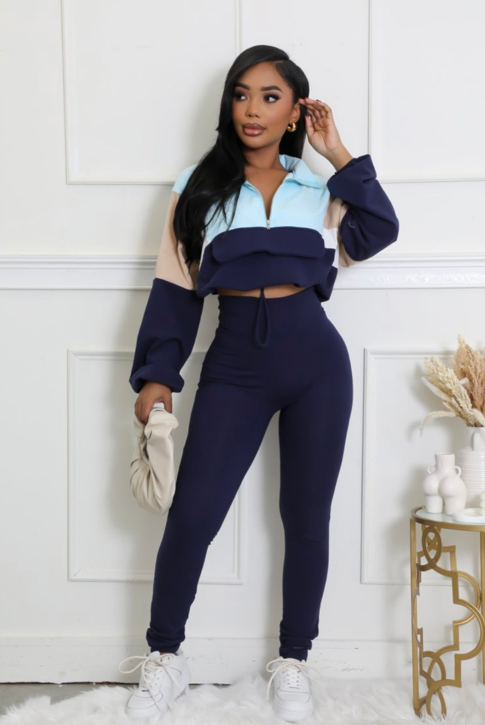 Mali Blue Two Piece Set